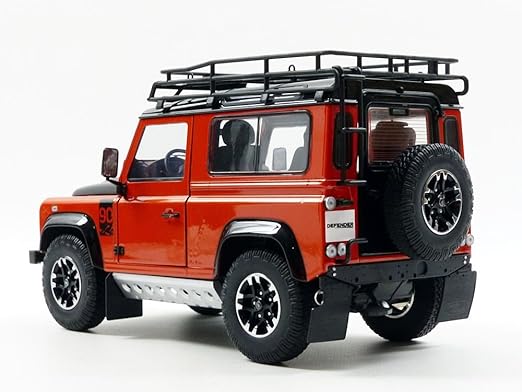 日本全国送料無料 送料無料 京商オリジナル 1 18 ランドローバー ディフェンダー アドベンチャー オレンジ 完成品 保障できる Www Institutoorigem Com Br