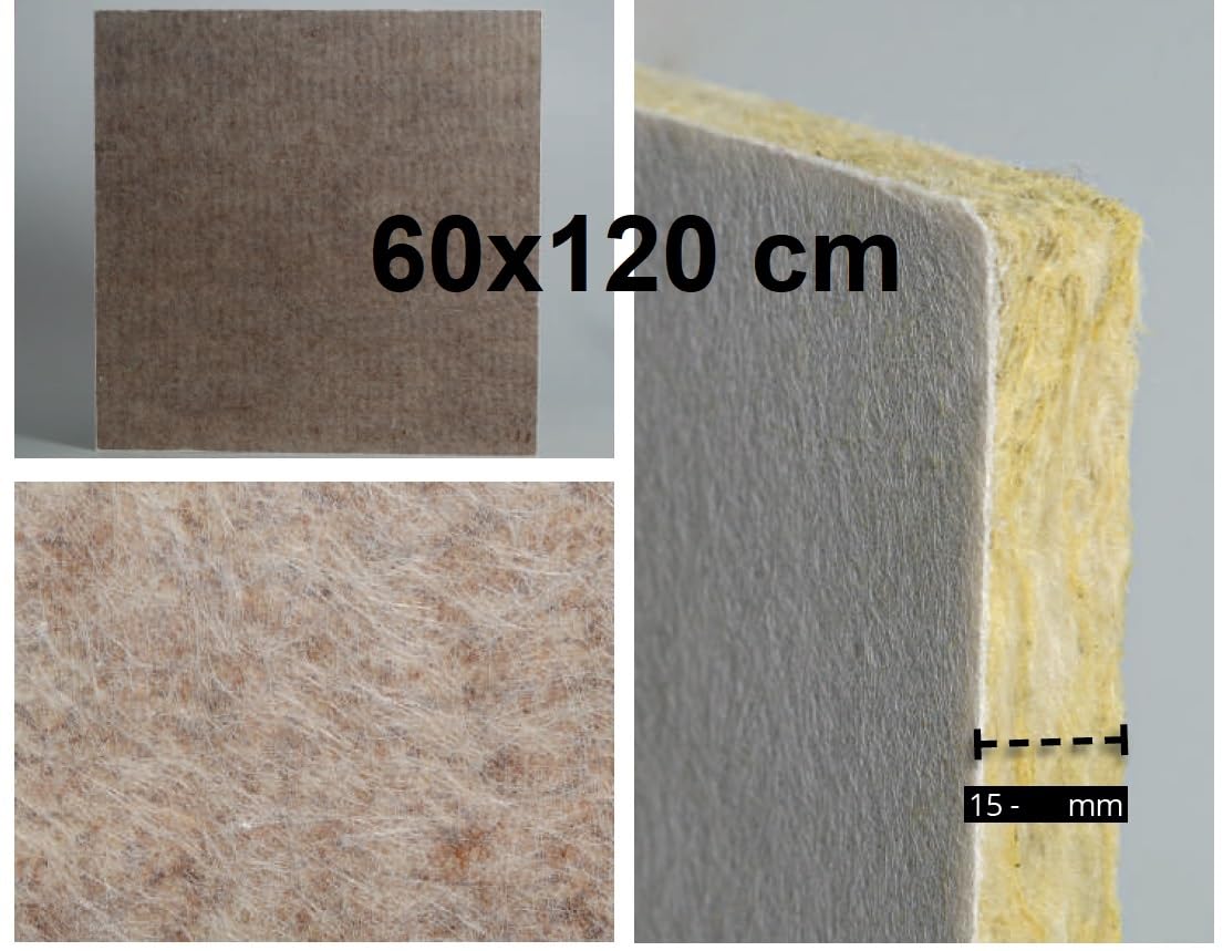 Akifix ITP Parafon Storm STAR ROCK SR15002 Pannelli controsoffitto in LANA DI ROCCIA 600x1200x15 mm Conf. 16 Pz. /11,52 Mq IN APPOGGIO