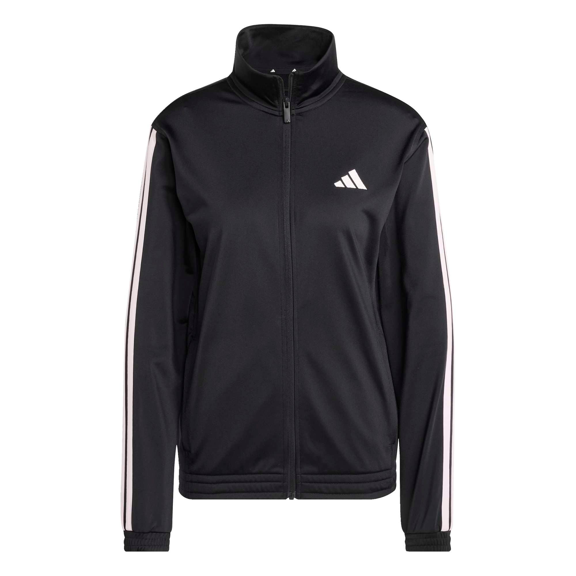 adidas Kobiety Tricot 3-Stripes Tracktop Sweatshirt, black/clear pink, M