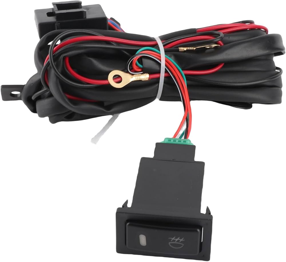 Amazon.co.jp: フォグランプ スイッチ 配線キット 12V 40A カー LED