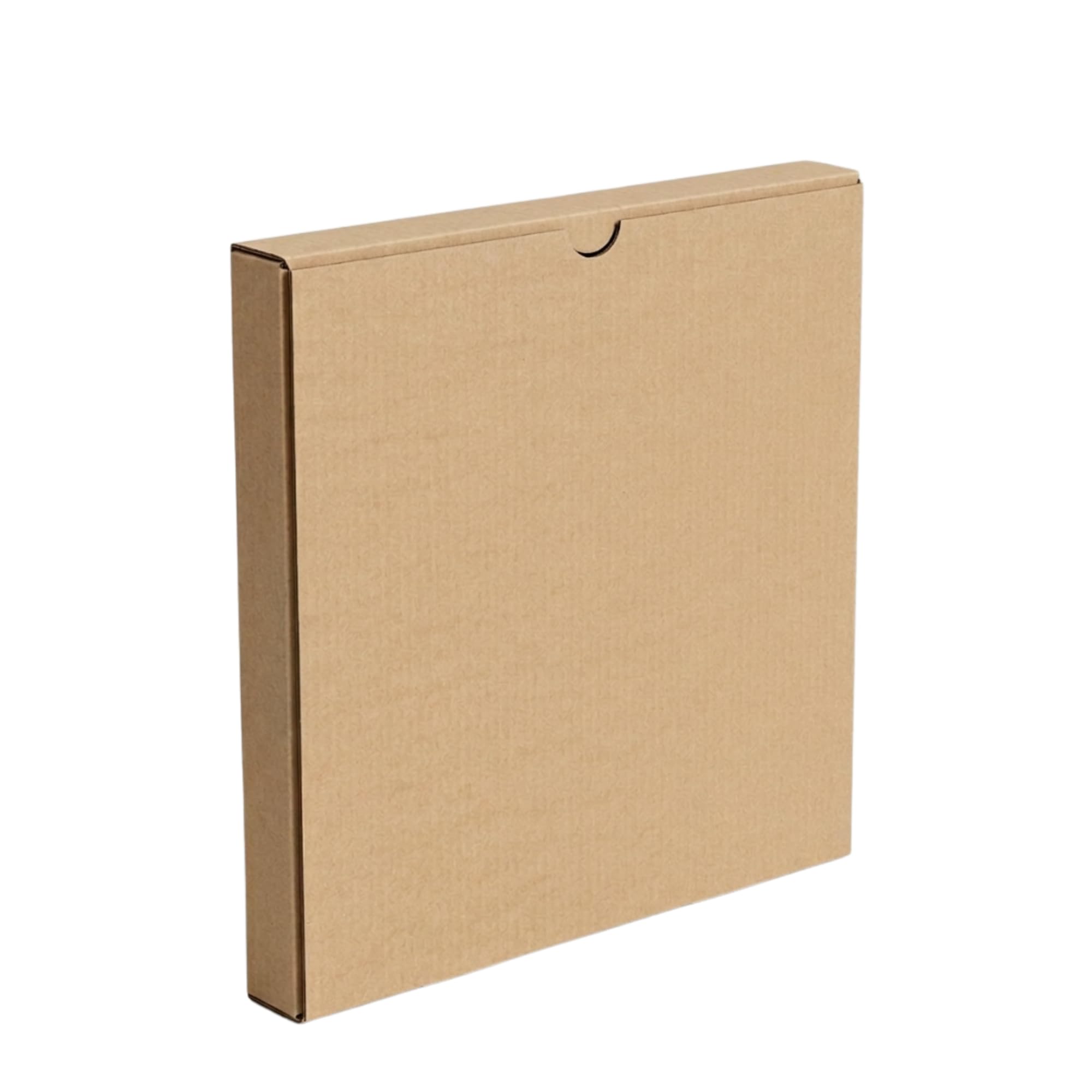 Selfhold Brown 50X Large Vinyl Record Mailer 14X14x1" | Strong Cardboard Postal Packaging Tuck-In Top & Bottom Flaps | Protective Mailers For Records, Artwork, Prints & Flat Items | Made In Britain