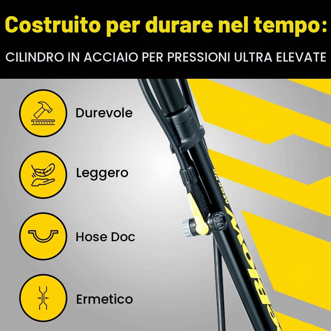 Topeak, Pompa per Bicicletta Joe Blow Max HP