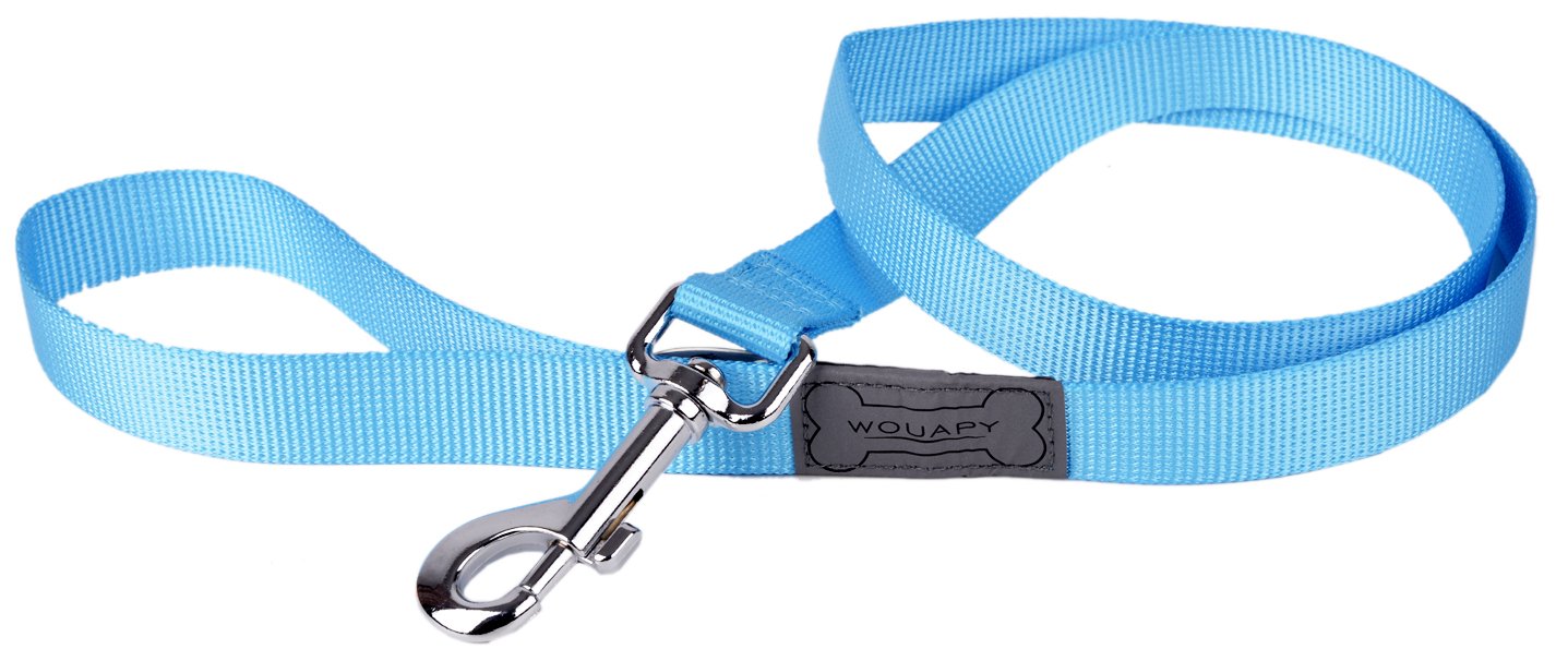 Wouapy Basic Line 3 Positions Lead for Dog 25 mm/2 m, Blue