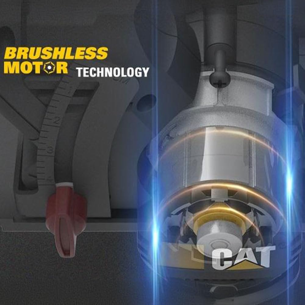 CAT DX5010B 18 Volt 120 mm Kömürsüz Profesyonel Çok Amaçlı Daire Testere (Akü Dahil Değildir)