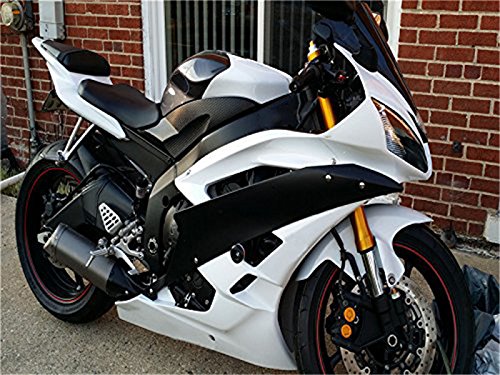 NT FAIRING Glossy White Matte Black Injection Mold Fairing Fit for Yamaha 2006 2007 YZF R6 New Painted Kit ABS Plastic Motorcycle Bodywork Aftermarket