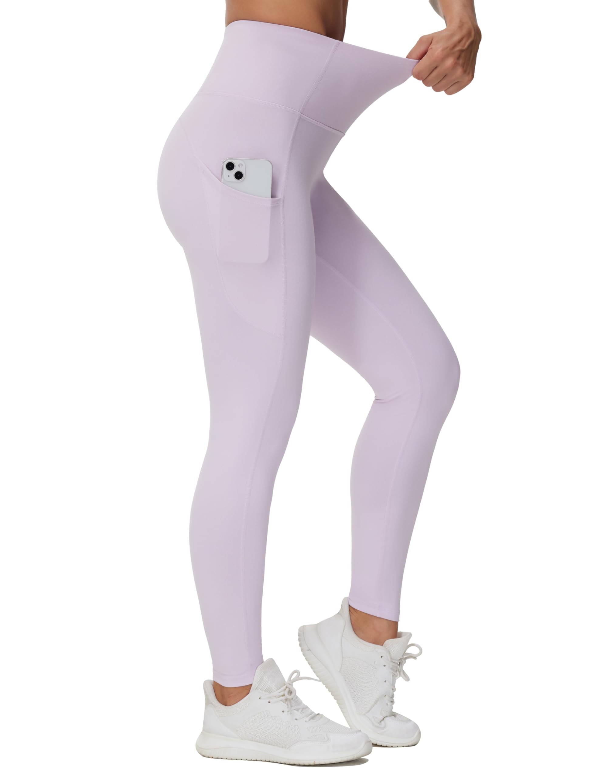 Dragon Fit High Waist Yoga Leggings with 3 Pockets,Tummy Control Workout Running 4 Way Stretch Yoga Pants