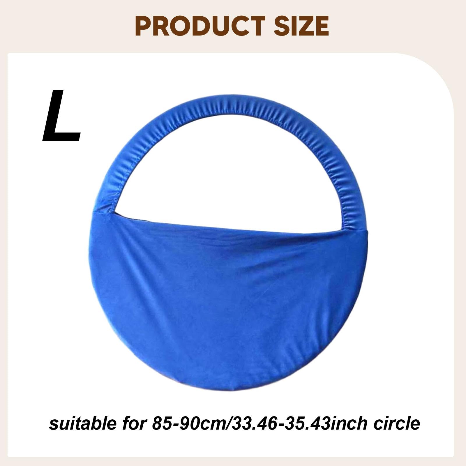 predolo Bolsa de Aro de Ejercicio, Bolsa de Almacenamiento para Aro de Fitness, Funda Multifuncional para Gimnasia Rítmica, para Competición de Juegos, Escena