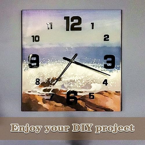 Miniatura 7 de Vangold moderno reloj hágalo usted mismo sin armazón grande para pared con espejo 3D adhesivo grandes relojes para decorar el hogar y la oficina