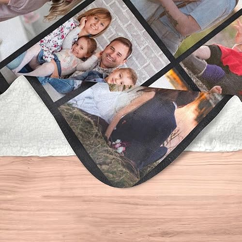 Miniatura 8 de Manta personalizada con foto, manta personalizada, mantas de fotos personalizadas, mantas con imágenes personalizables, regalos personalizados para