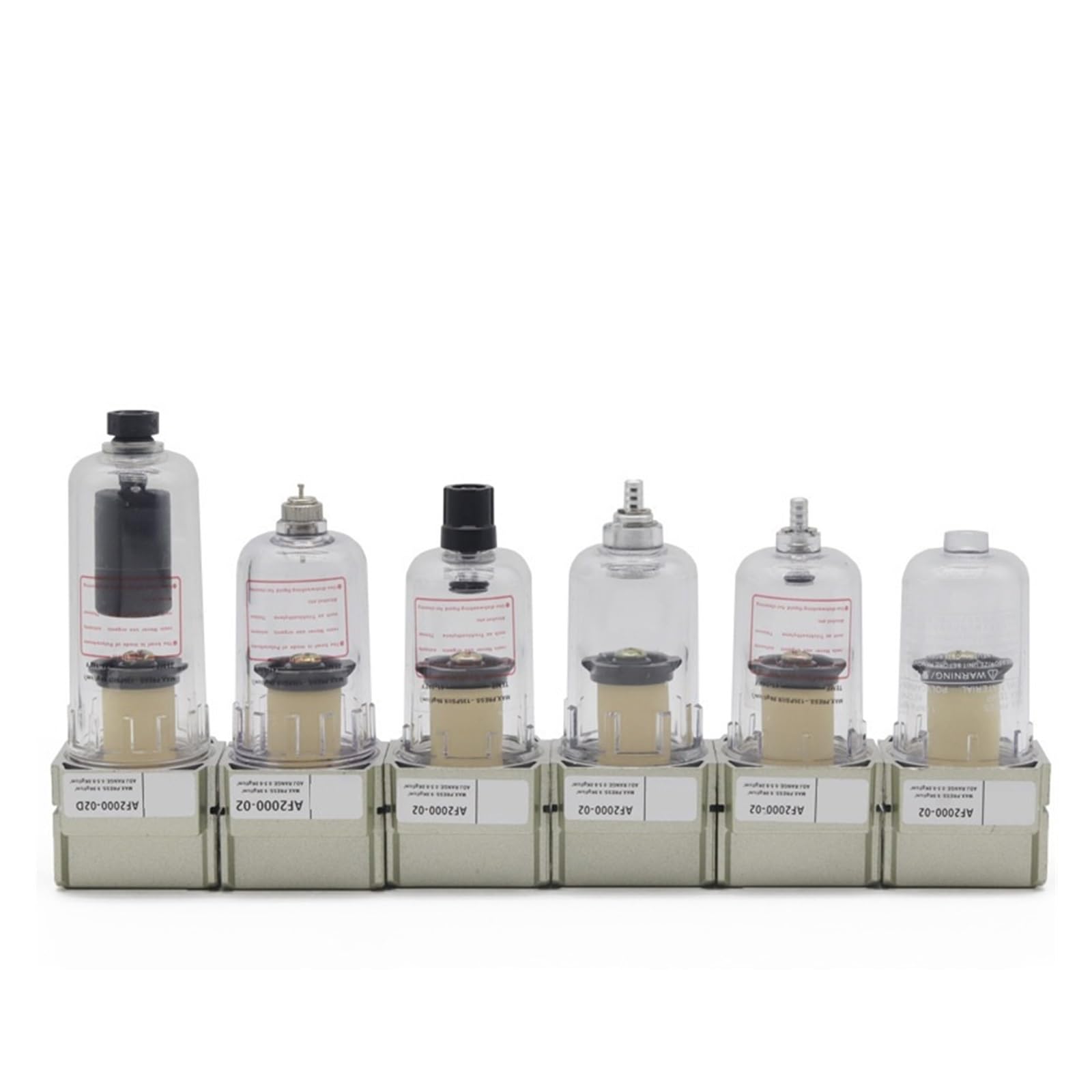 Kleine Vakuum-Unterdruckfilter-Vakuumpumpe Trachea-Luft-Öl-Wasser-Abscheider AF2000-02 mit Halterung(AF2000-02D)