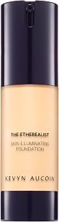 Kevyn Aucoin The Etherealist Skin Illuminating Foundation: Comfortable, shine-free, smooth, moisturize. Medium to full coverage. Makeup artist go to for an even bright natural look.