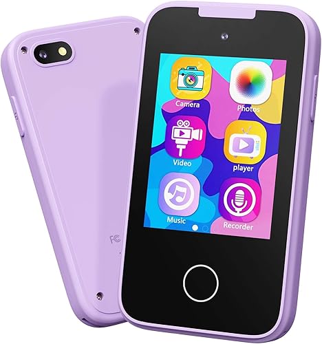 Juguetes Smart Phone para niños, juguetes de pantalla táctil, teléfono inteligente para niños, con música, funciones de juegos y aprendizaje,