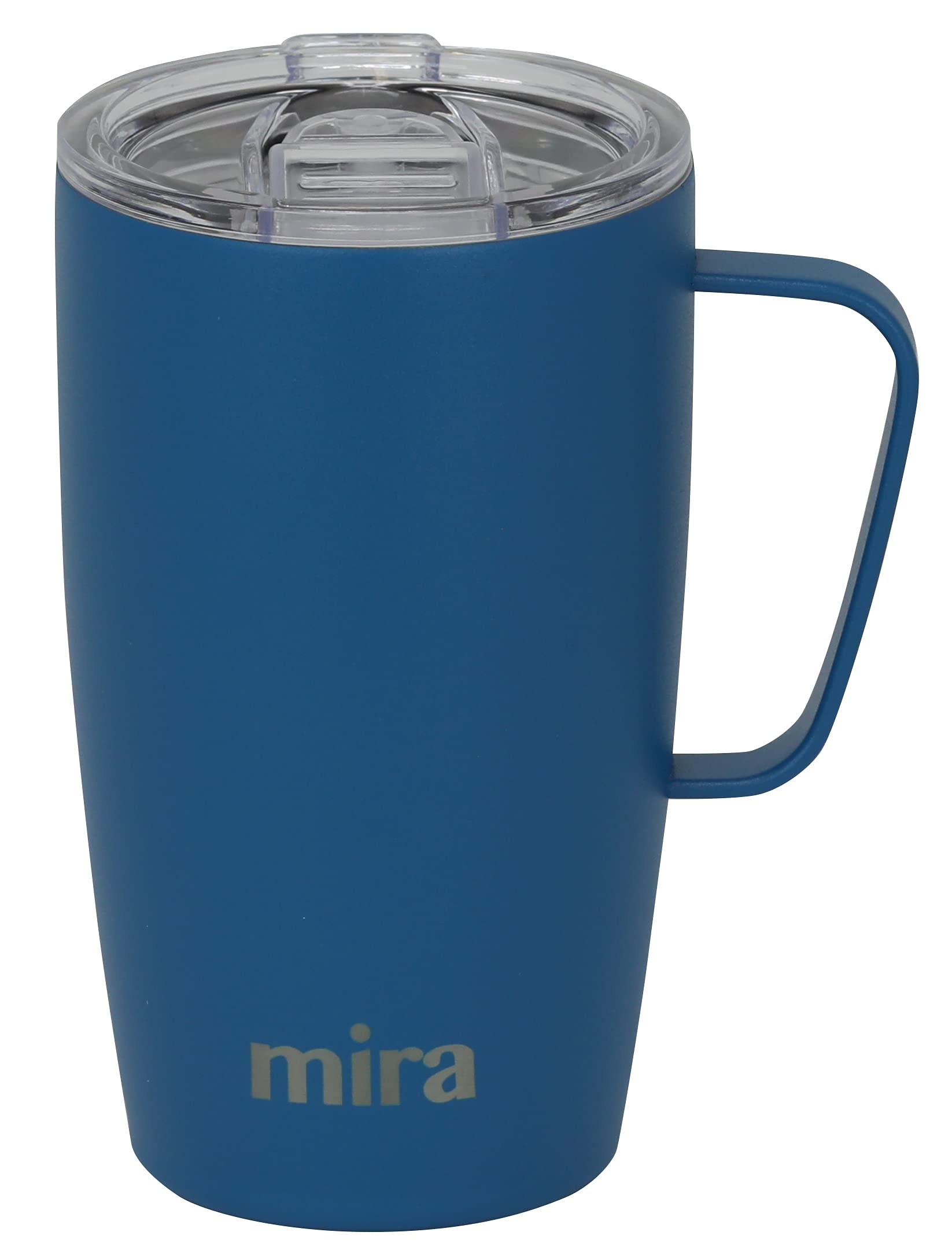 Buy MIRA Modern Travel Coffee Mug Cup with Handle and Lid, 18oz Simple