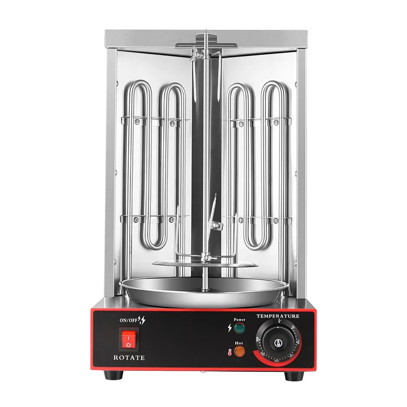 ケバブグリル　ケバブマシーン　プロパン　ステンレス製 新品未使用 Amazon | Shawarma グリルドネルケバブマシン、垂直ケバブドネル