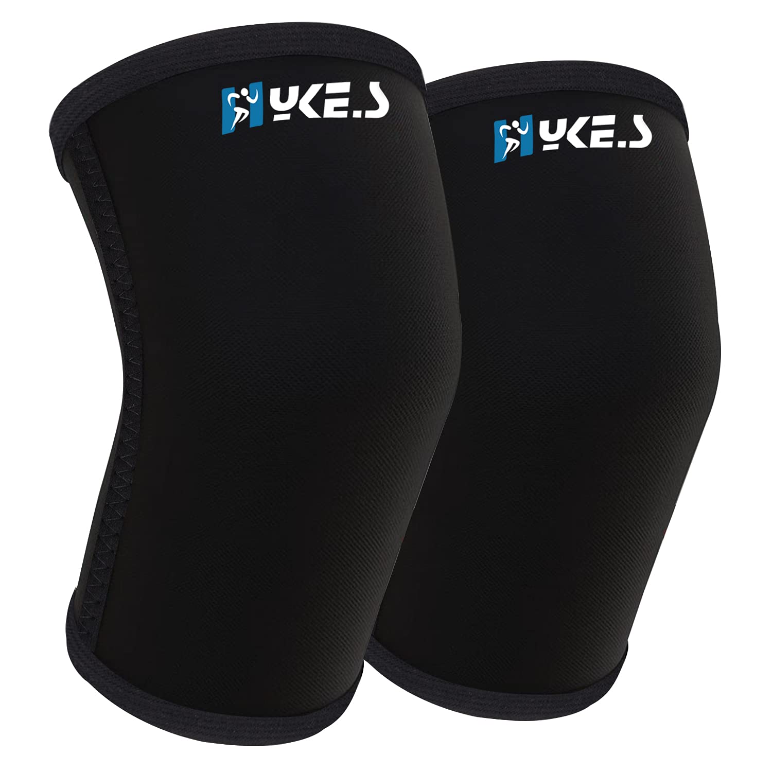 Hykes 7mm Neoprene Elbow Support Compression Sleeves for