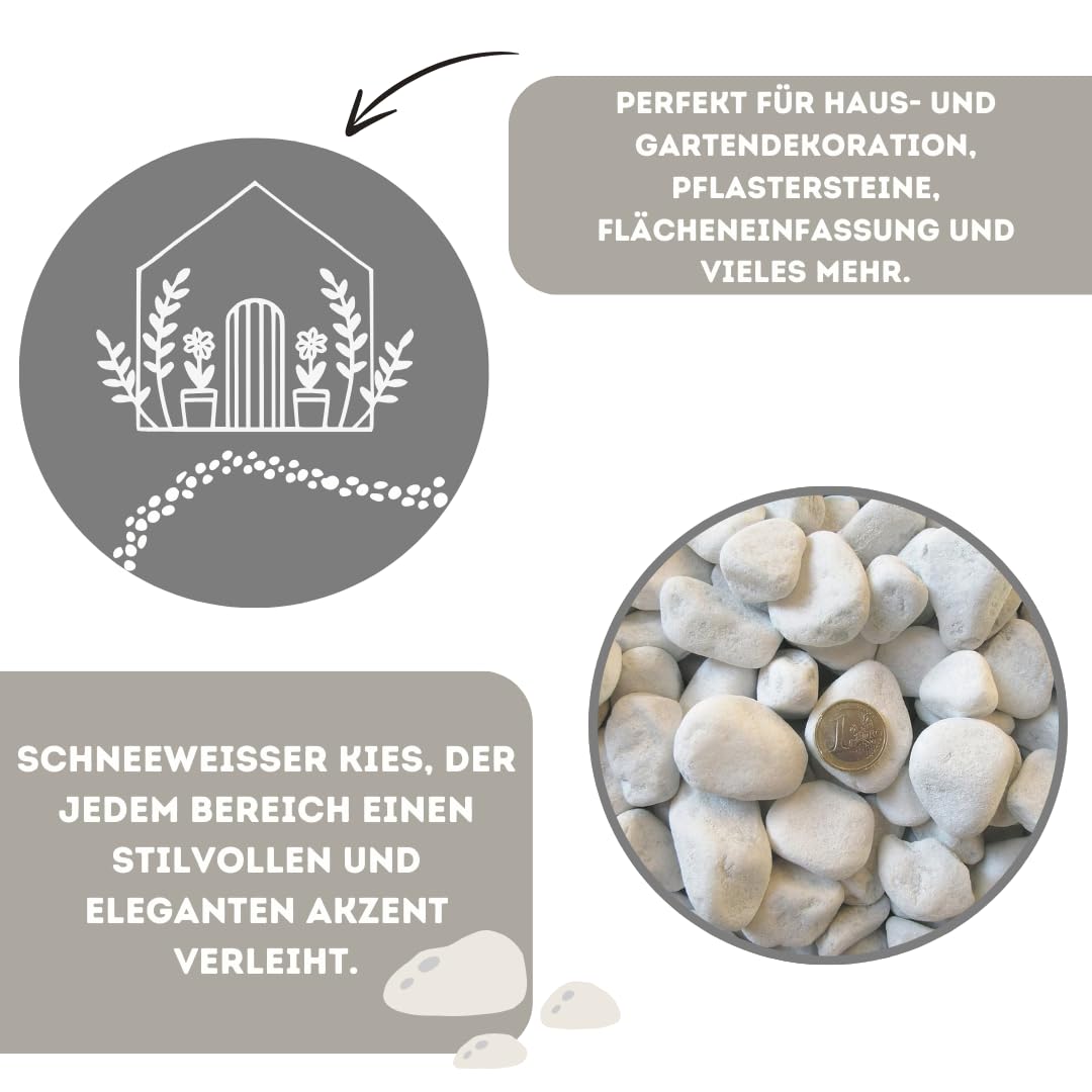 Carrara Keitjes wit 40-60mm 20kg Zakgoed