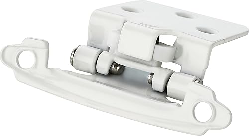 Vista 20 de Ravinte Paquete de 50 (25 pares) de bisagras superpuestas de 1/2 pulgada (variables), montaje frontal semicimoterminente de cierre automático