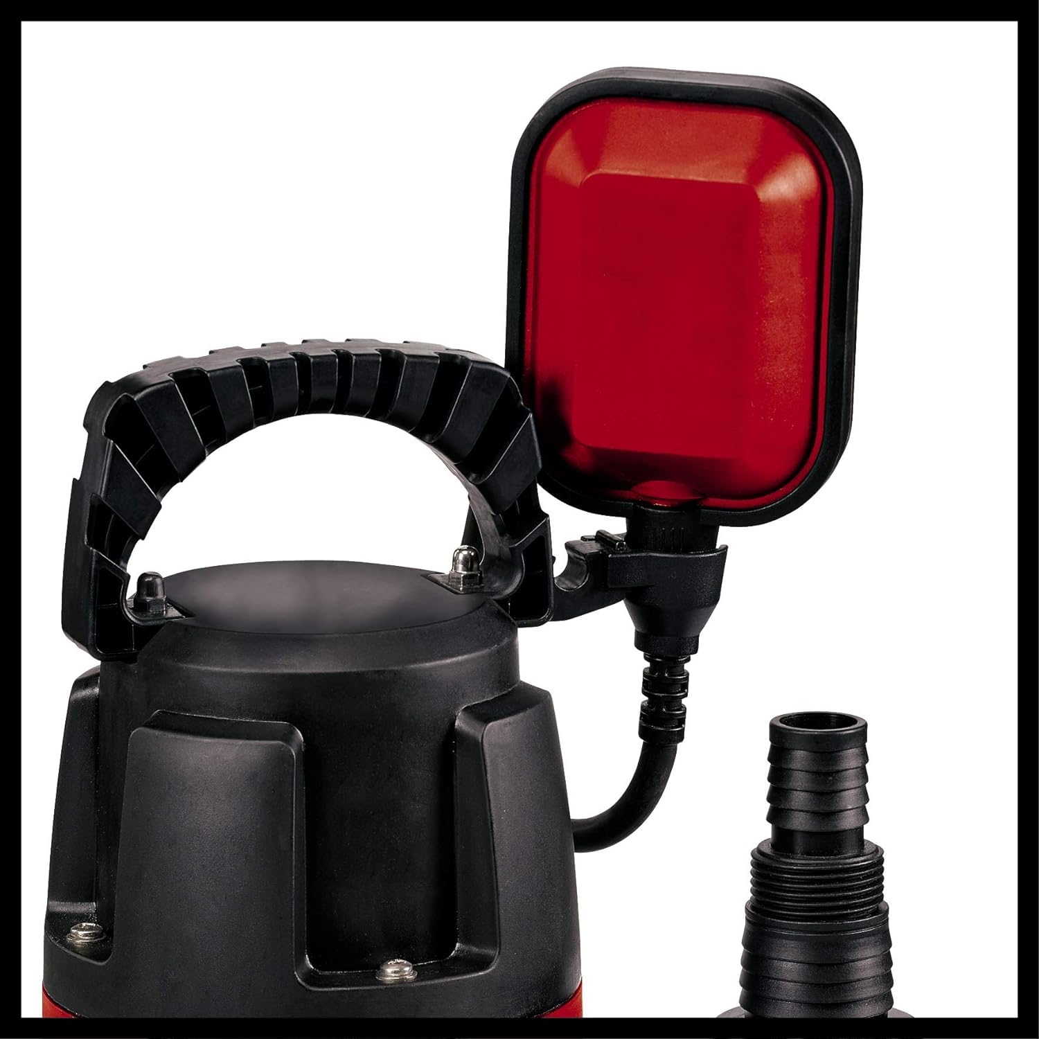 Einhell Pompe d'évacuation pour eaux claires GC-SP 3580 LL (350 W, Hauteur de refoulement 7,5 m, Câble d‘alimentation 10 m, Corps en PVC, Poignée de transport)