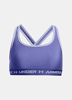 Under Armour Crossback Mid Sports Bra, Sujetador Deportivo Niñas