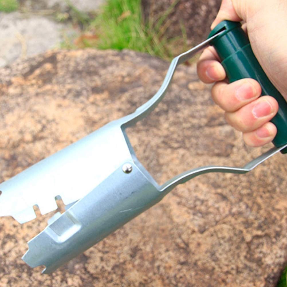 2 Stück Pflanzhilfe Für Blumenzwiebeln | Gartengerät Mit T-Griff | 17cm Pflanzlochbohrer