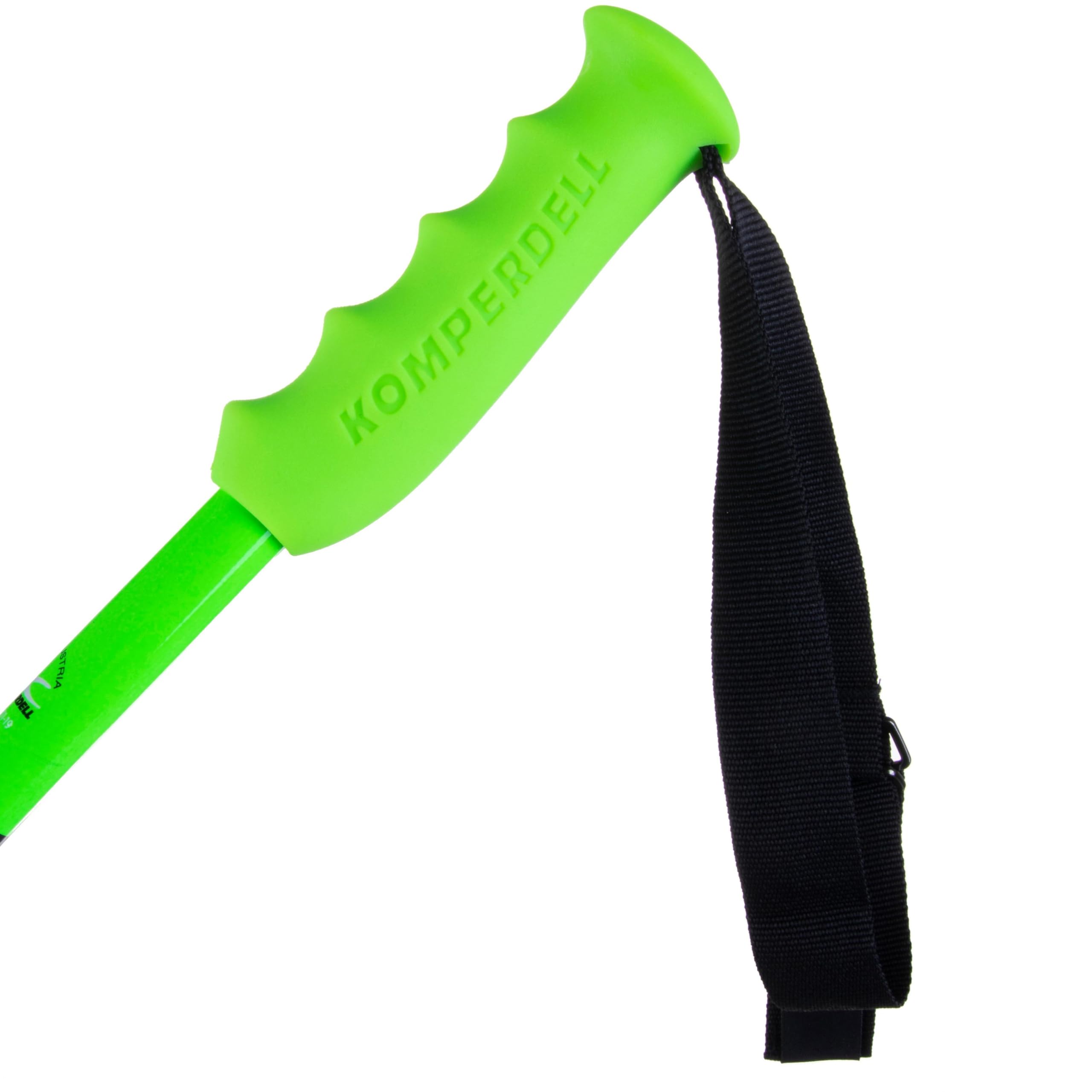 Komperdell Bastoncini da Sci Unisex Adulti Green Fluo 110 - 135 cm