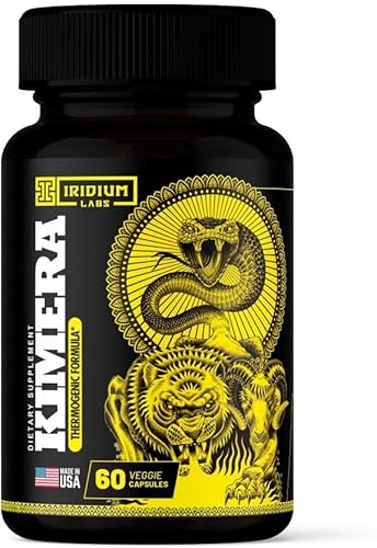 Iridium Labs Kimera Quemador de grasa termogénico - Suplemento para perder peso y potenciador de energía (60)