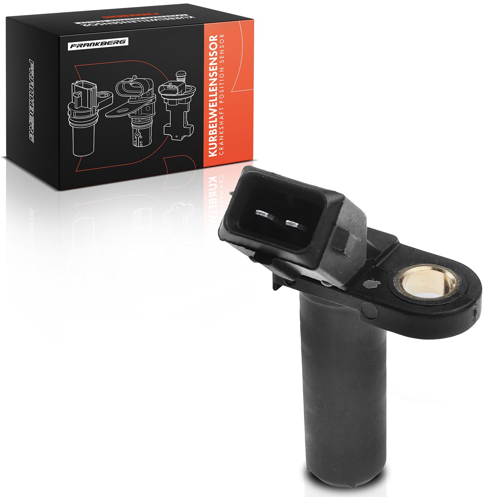 Frankberg Posizione dell'albero Motore Sensore dell'albero Motore 2-Poli Compatibile con Focus Turnier DNW Focus DAW DBW KA RB Fiesta IV Sì JB Focus Berlina DFW Replace# 1E0018221