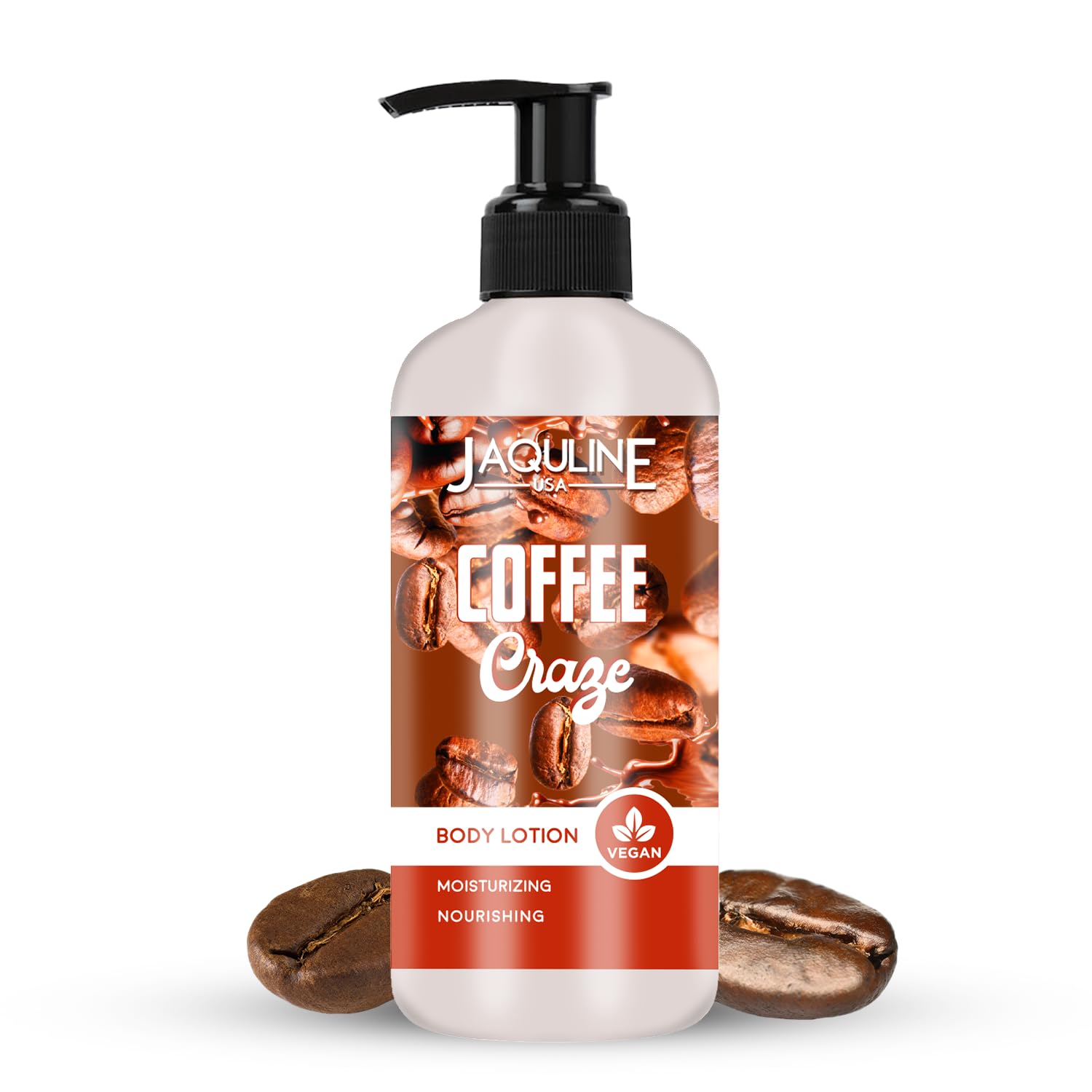 JAQULINE USA Body Lotion for Men and Women | Tones and Soothes Skin | Provides Intense Nourishment | Suitable for All Skin Types | Coffee Craze,250ml