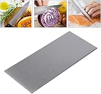 Vista 3 de Juego de cuchillos rectangulares con diamantes de imitación de grano 80-3000, piedra de afilar de pulido fino, afilador de cuchillos, placa