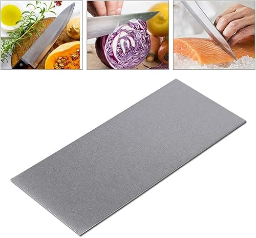 Miniatura 3 de Juego de cuchillos rectangulares con diamantes de imitación de grano 80-3000, piedra de afilar de pulido fino, afilador de cuchillos, placa