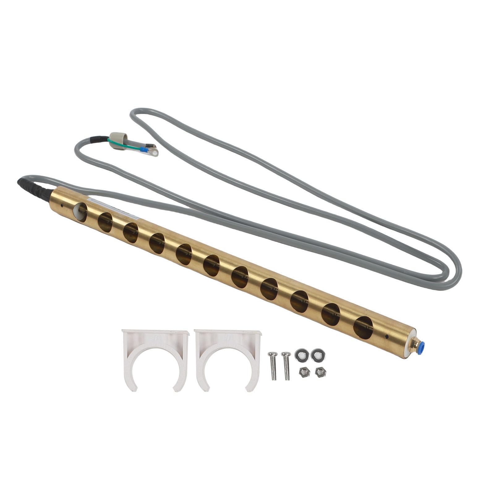 Kikumi [título] Barra de Aire Ionizante de 50 CM Varilla de Eliminación Estática Barra Ionizadora Antiestática de Velocidad Rápida para Generador de 5,6 KV