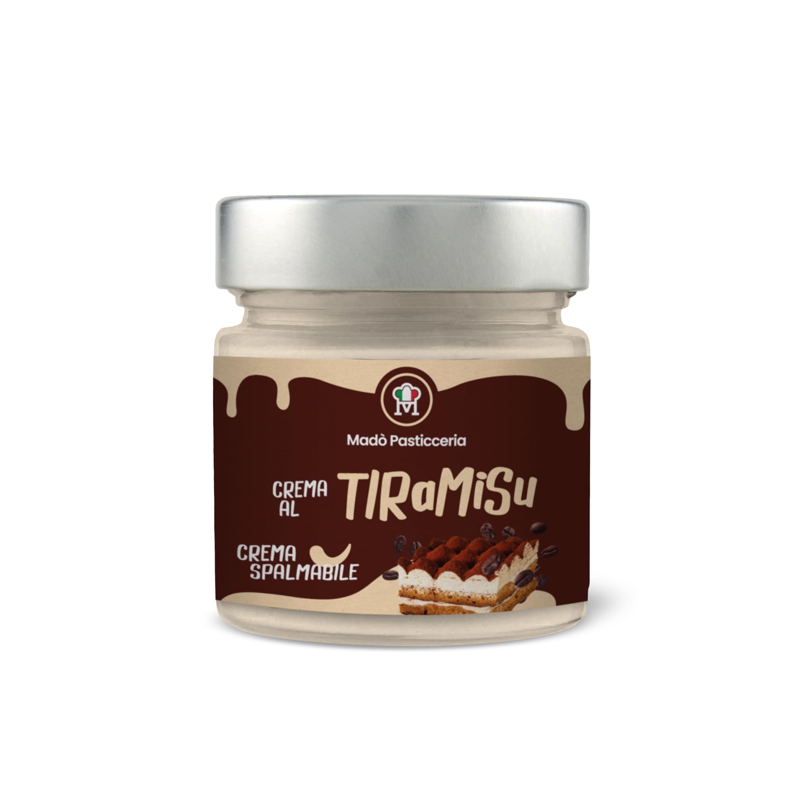  ADÒ Artisan Tiramisu Cream per Sandwiches, Desserti e Colazioni - 200 g
| ADÒ Crema Tiramisu Artigianale per Pasticceri