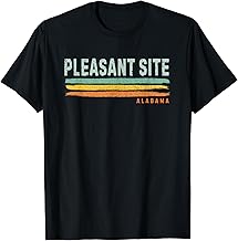 Vintage Stripes Pleasant Site AL T-Shirt