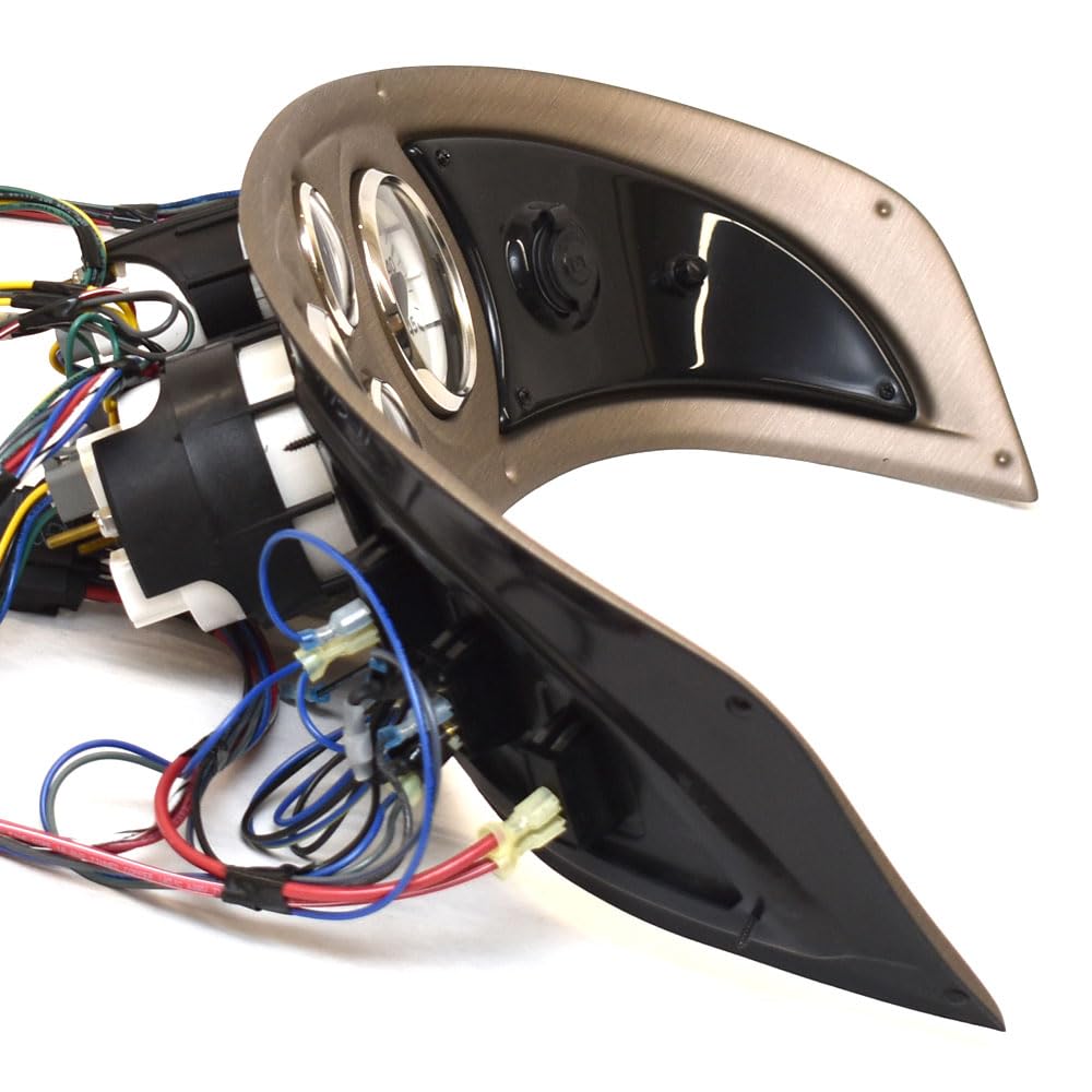 G3 Boat Dash Panel F03373422844 | Gauges Mercury Brushed Bronze