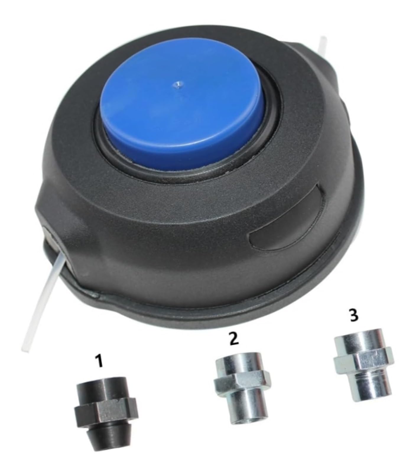 Cabezal de corte for Husqvarna 252RX 253R 253RB 253RJ 265RX 32BL 32BT 333R 333RJ 333 Mark II 333RB Mark II 335FR 335LS 335LX 335R Reemplazo de cortador de hilo