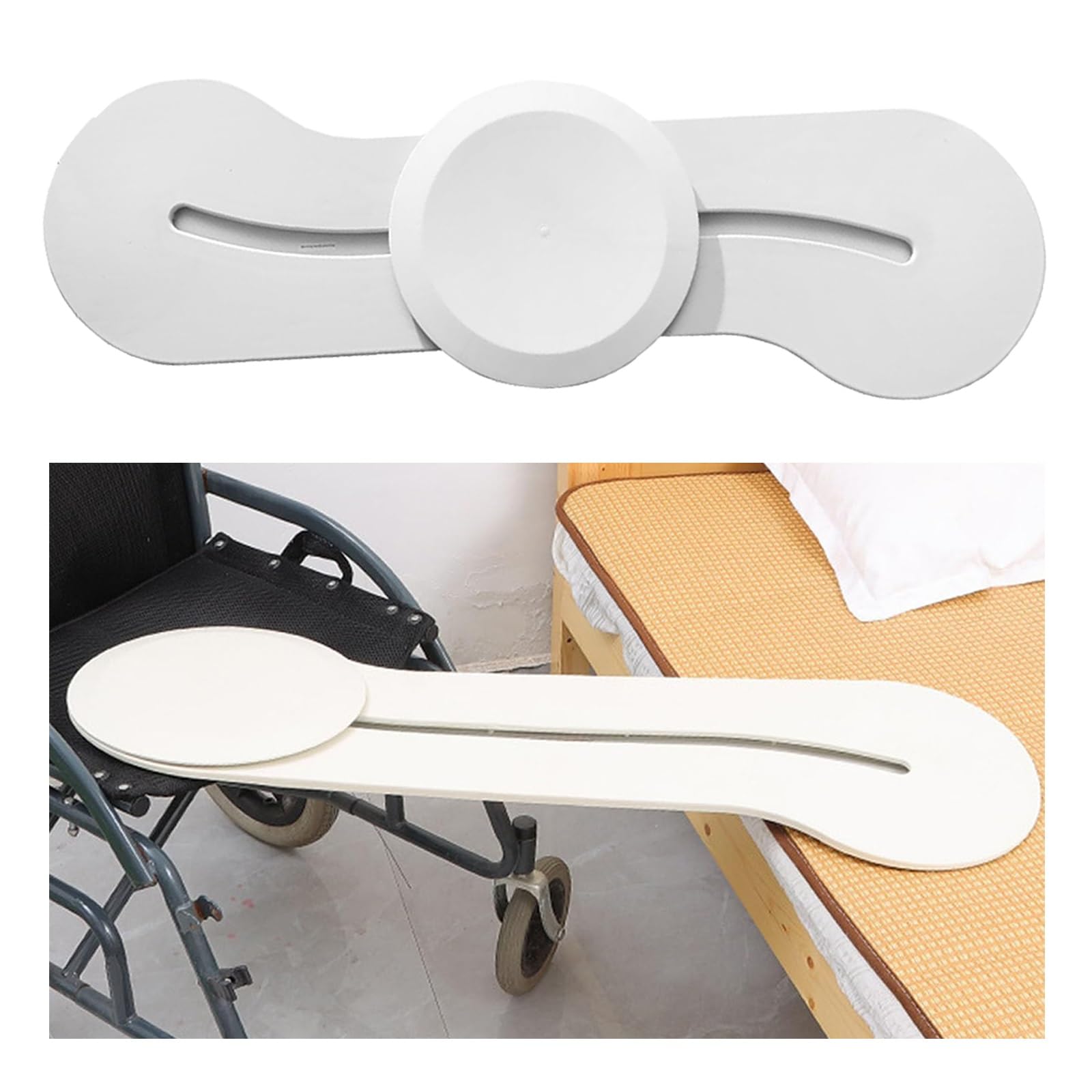 Planches de transfert pour personnes âgées et handicapées - Transfert facile vers fauteuil roulant au lit/toilettes/baignoire/voiture