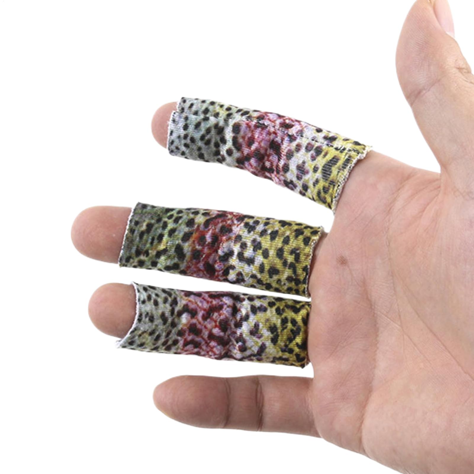 Fishing Finger Guard | Lightweight Elastic - Fly Fishing Finger Protector - for Shore River Lake Bass Trout Catfish Saltwater Freshwater — image 1