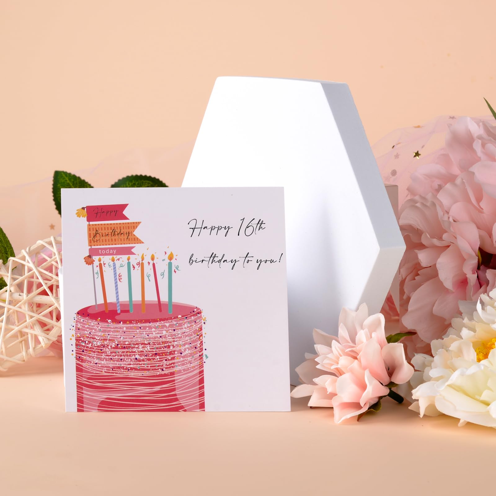 Anforsun 16th Birthday Gifts for Girls, Gifts for 16 Year Old Girl, Sweet Happy 16th Birthday for Girls Daughter, Niece, Granddaughter, Best Friends Female Sister Bestie