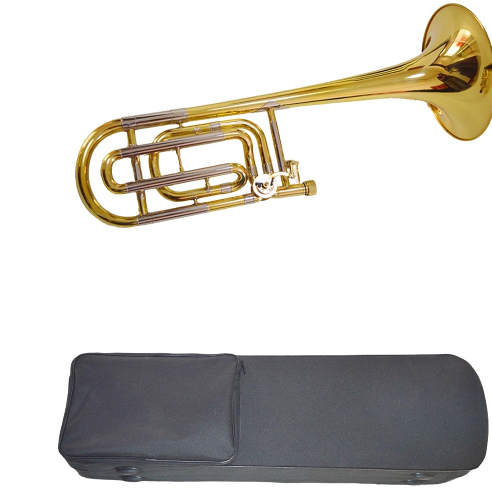 Trombón Profesional Trombón Tenor Bajo Bb F Instrumento De Corredera De Latón Para Principiantes Exámenes Graduados Y Interpretación
