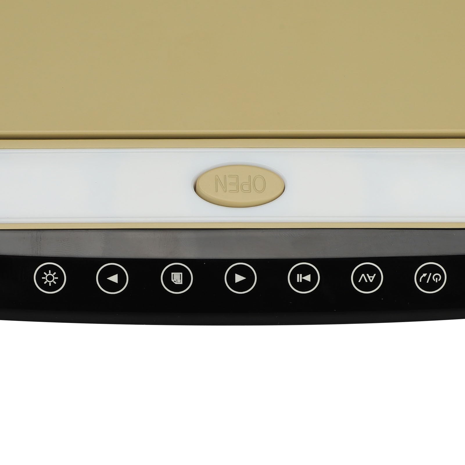 FTVOGUE Monitor de Techo de Coche Ultrafino de 11,6 Pulgadas con Interfaz de Pantalla USB SD HD, Entrada y Salida de Vídeo Dual, Reproducción de Vídeo Multiformato