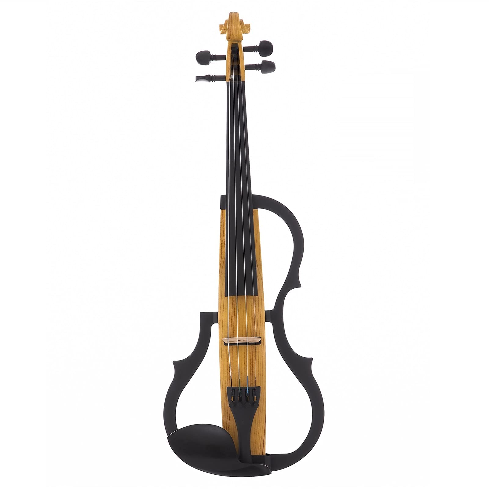 Cello Kit 4/4 Full-Size Spruce Top Premium 3-Band Balanced Electronic/Silent Violin with Ebony Accessories Violin - Image 3