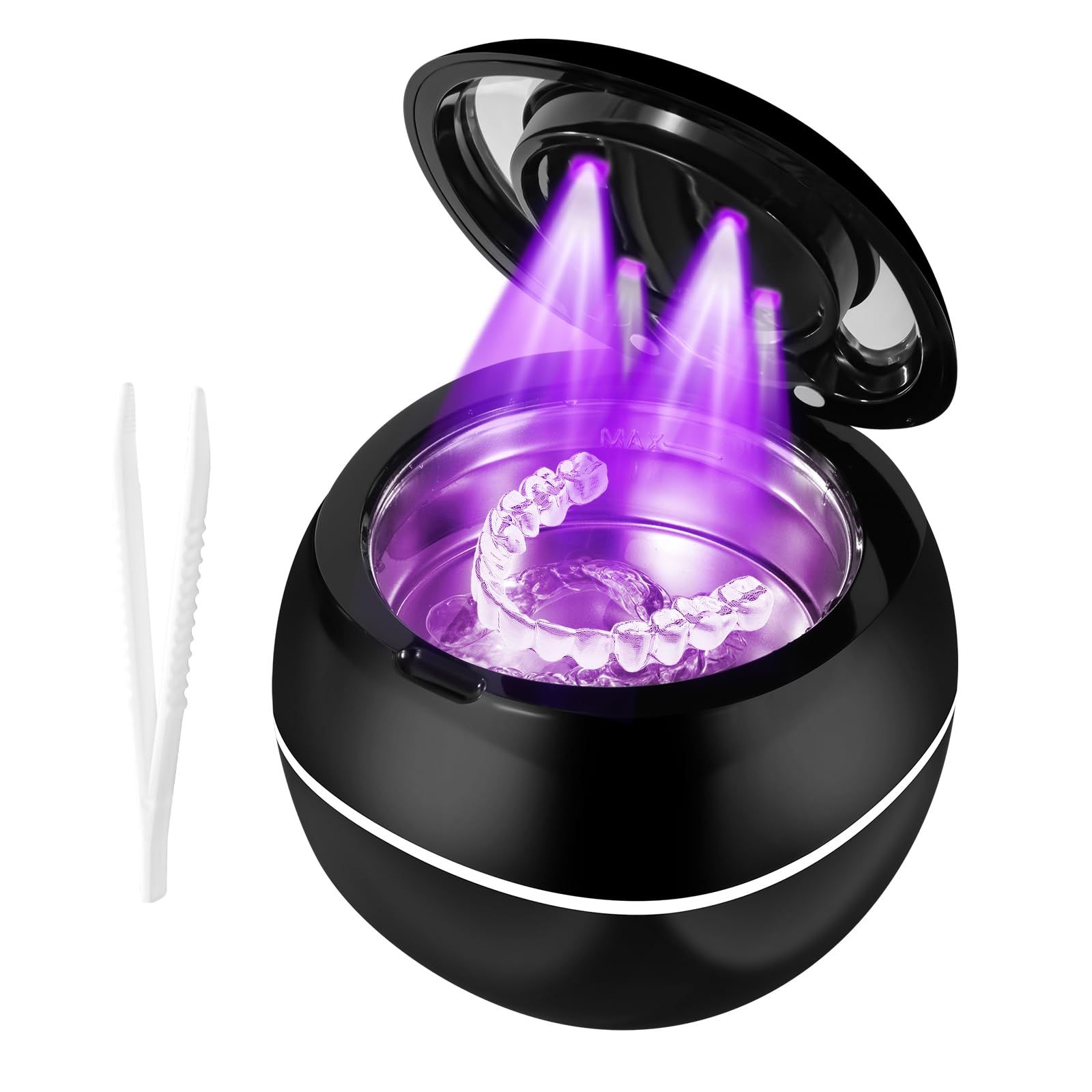 Ultrasonic Retainer Cleaner - Denture & Jewelry Cleaning -1