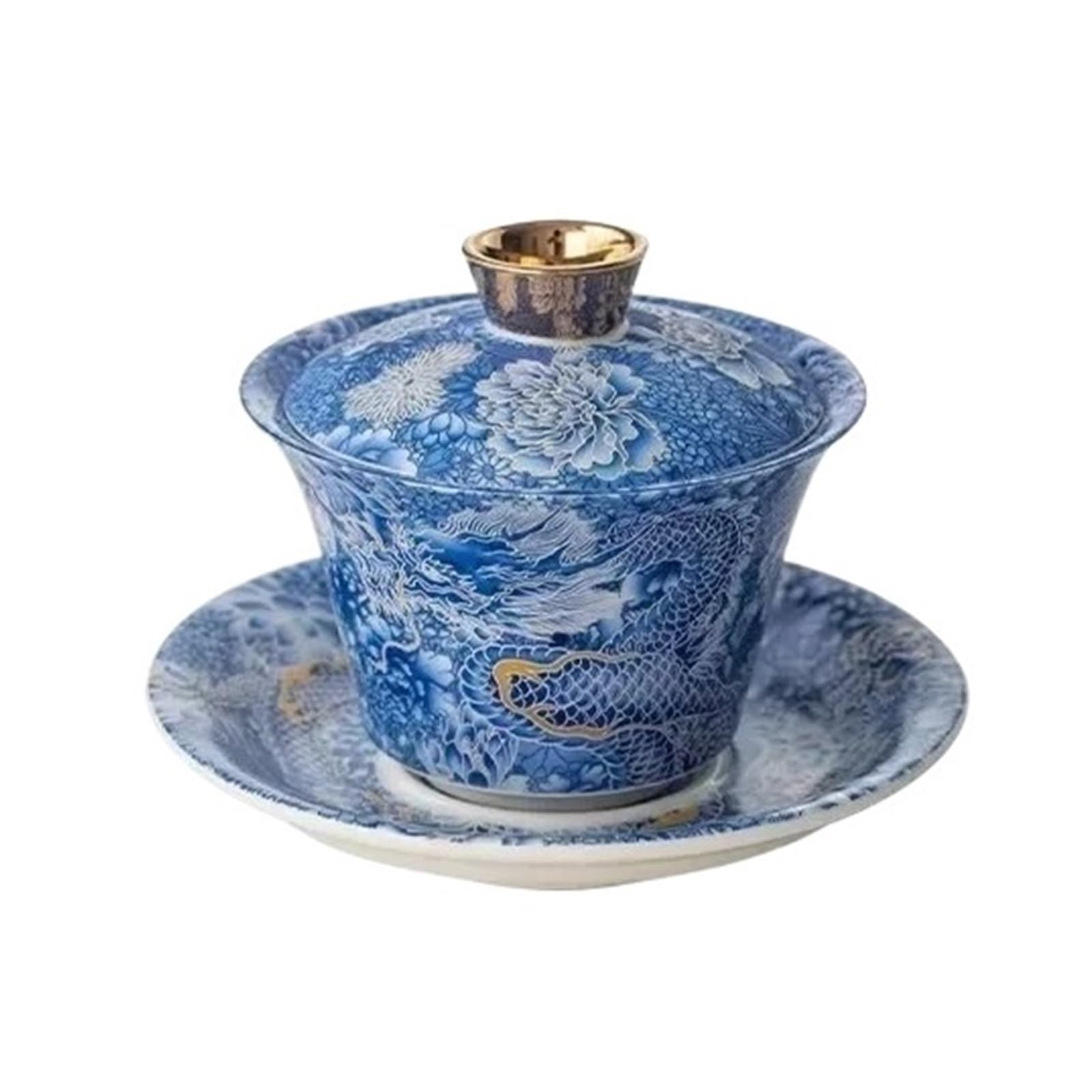Sancai Porzellan Teeschale Set 3tlg
