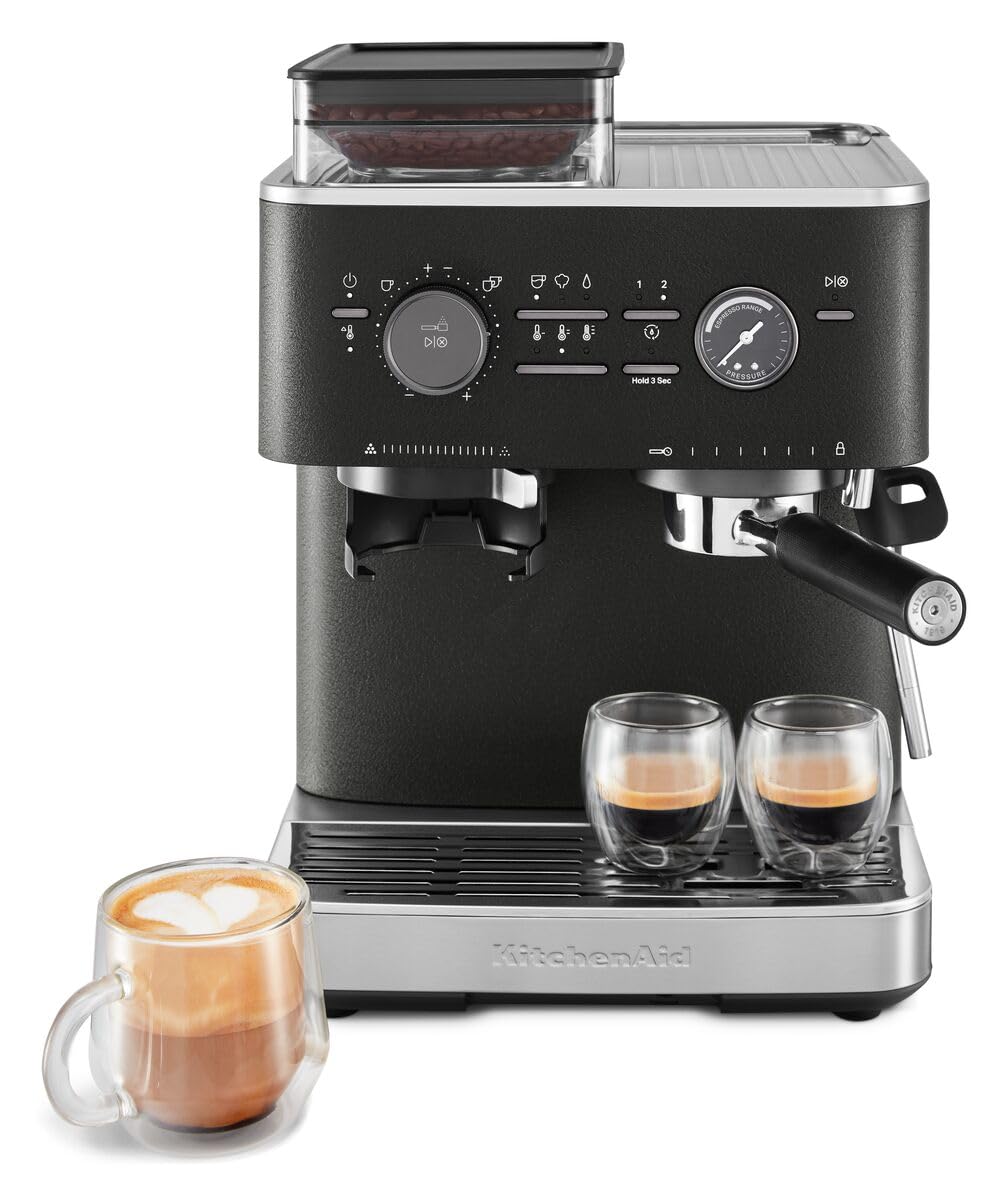 Kitchenaid Semi Automatic Espresso Machine With Burr Grinder