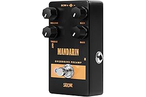 S805 Mandarin Overdrive Preamp Effect Pedal: Unleash Dynamic Overdrive Perfection