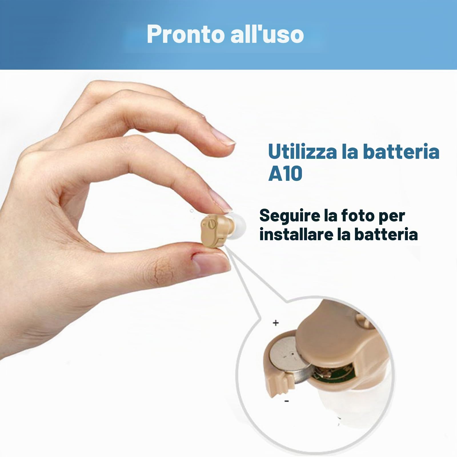 JINGHAO Amplificatore audio - Piccolo dispositivo di rafforzamento della voce personale, 2 pezzi