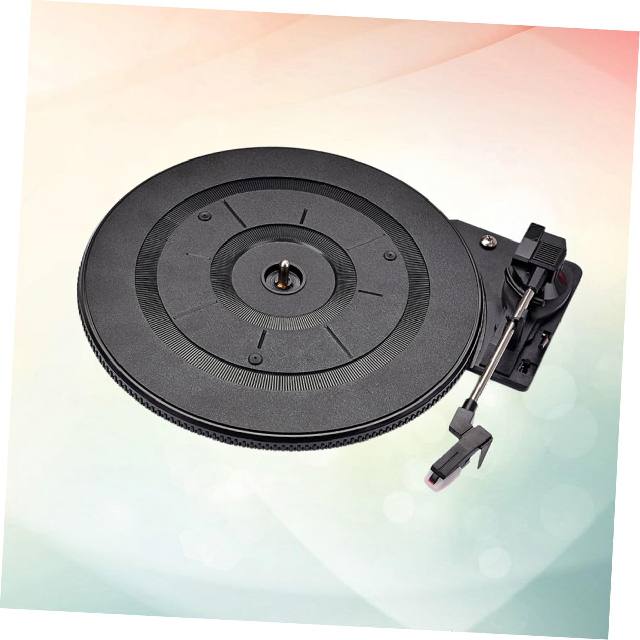 Gatuida Vinyle en Plastique Stylet Préampli Intégré Vintage et Platine 28cm Plusieurs Styles Tourne-Disque Noir Haute Performance Plusieurs Styles pour Accessoires Audio et Vidéo