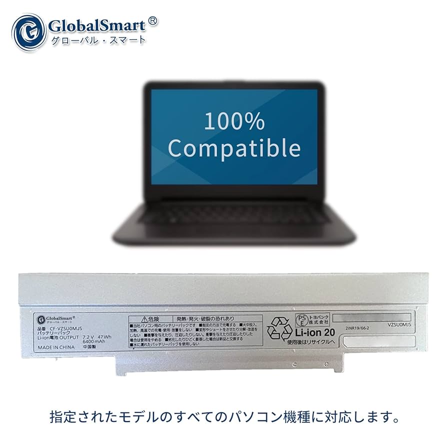 新品未使用　Panasonic CF-VZSU0MJS バッテリーバック 楽天市場】パナソニック Panasonic Let's Note CF-SZ5 CF-SZ6用