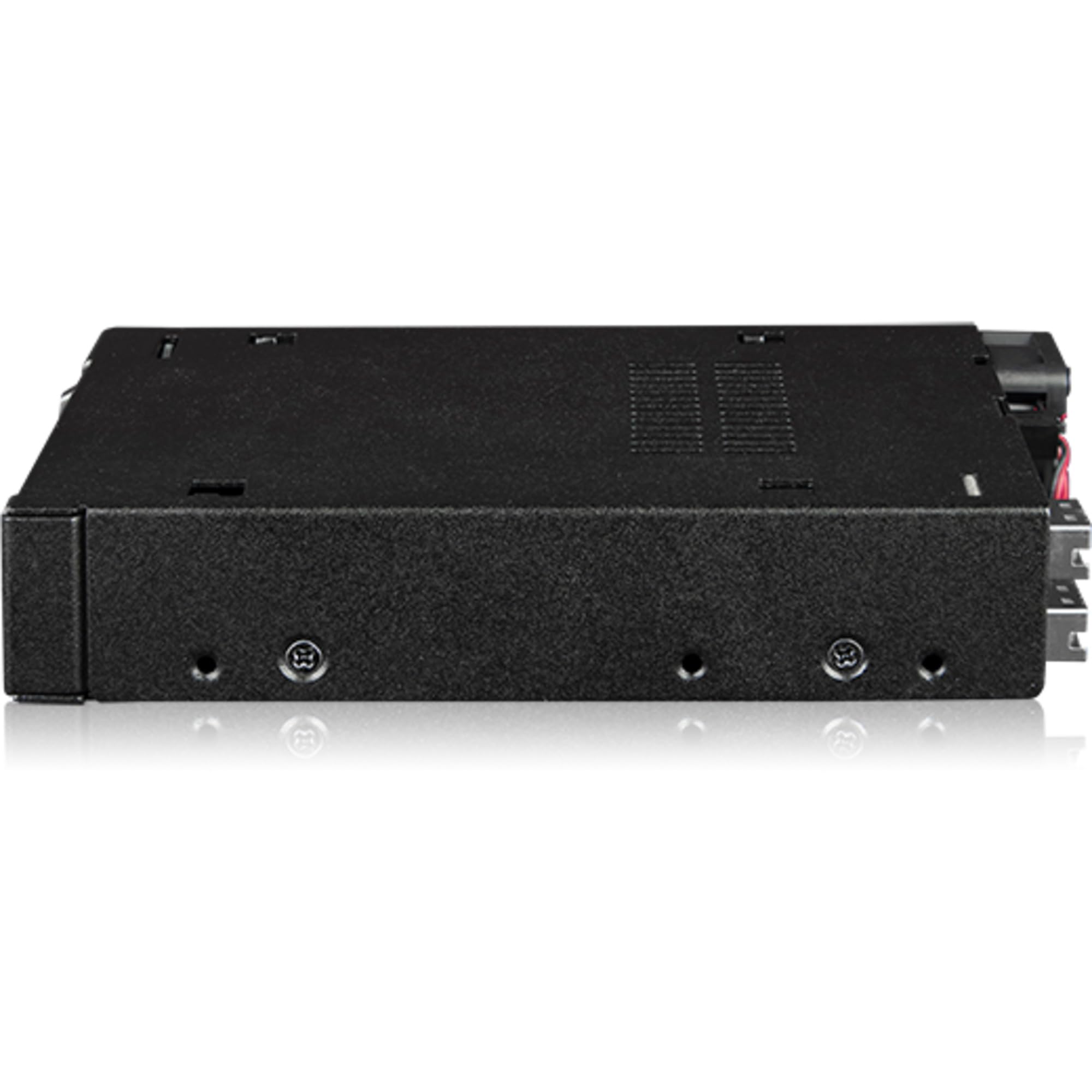 ICY DOCK ToughArmor MB092VK-B Rack móvil, Caja de Rack Robusta de Metal para 2 x SlimSAS SFF-8654 4i para bahía de 3.5"