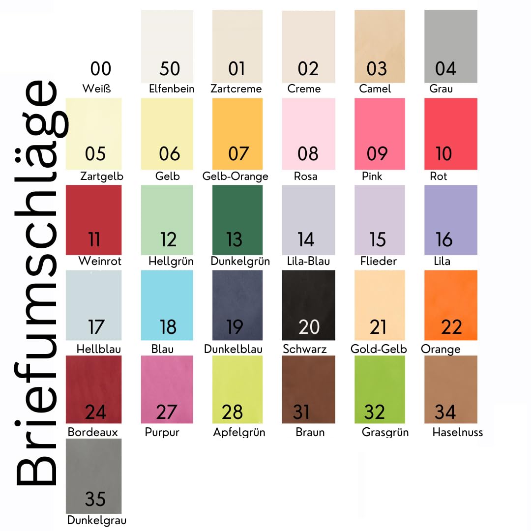 200 buste per lettere, formato B6 – (125 x 176 mm), carta da 120 g, perfette per le occasioni speciali in cammello